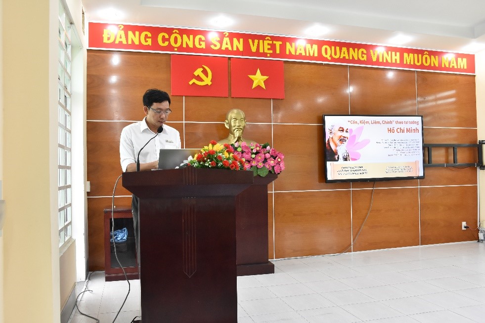 Hội nghị hướng dẫn thực hiện việc học tập và làm theo tư tưởng, đạo đức, phong cách Hồ Chí Minh theo chủ đề năm 2022.