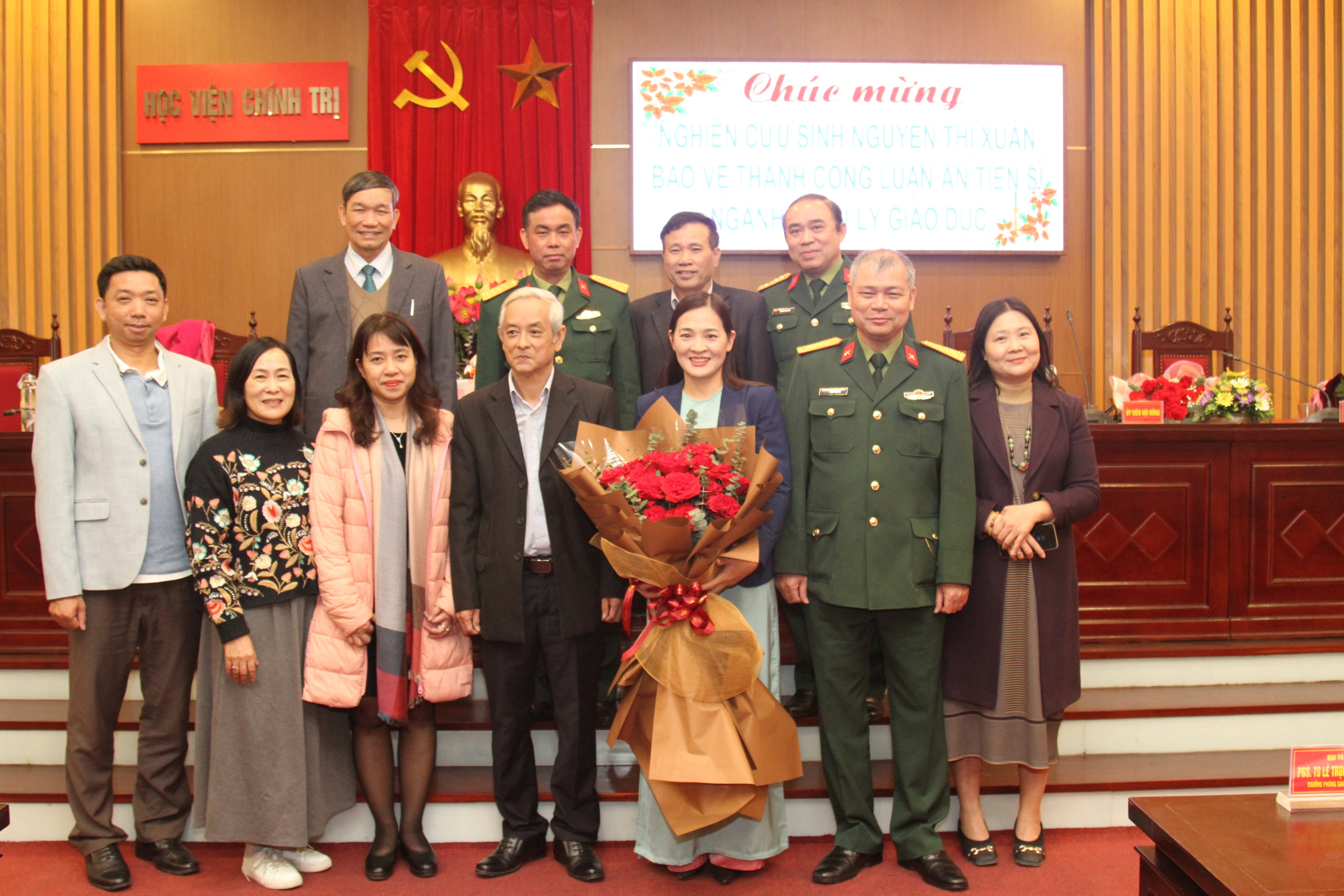 Nghiên cứu sinh Nguyễn Thị Xuân bảo vệ thành công luận án Tiến sĩ cấp Học viện