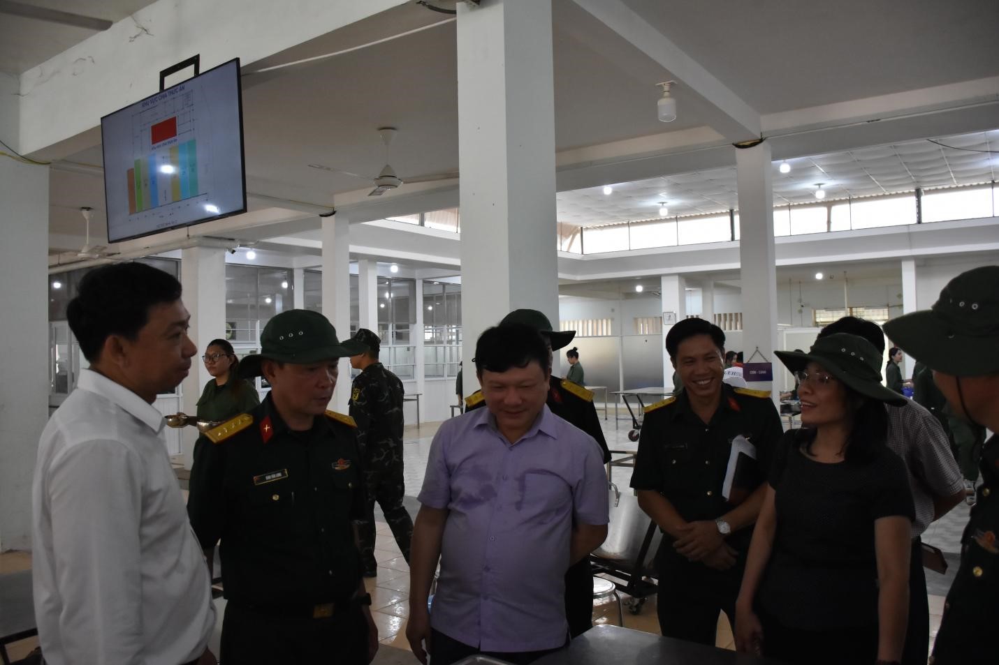 Trung tâm Giáo dục Quốc phòng và An ninh, Đại học Thái Nguyên đến thăm và làm việc với Trung tâm