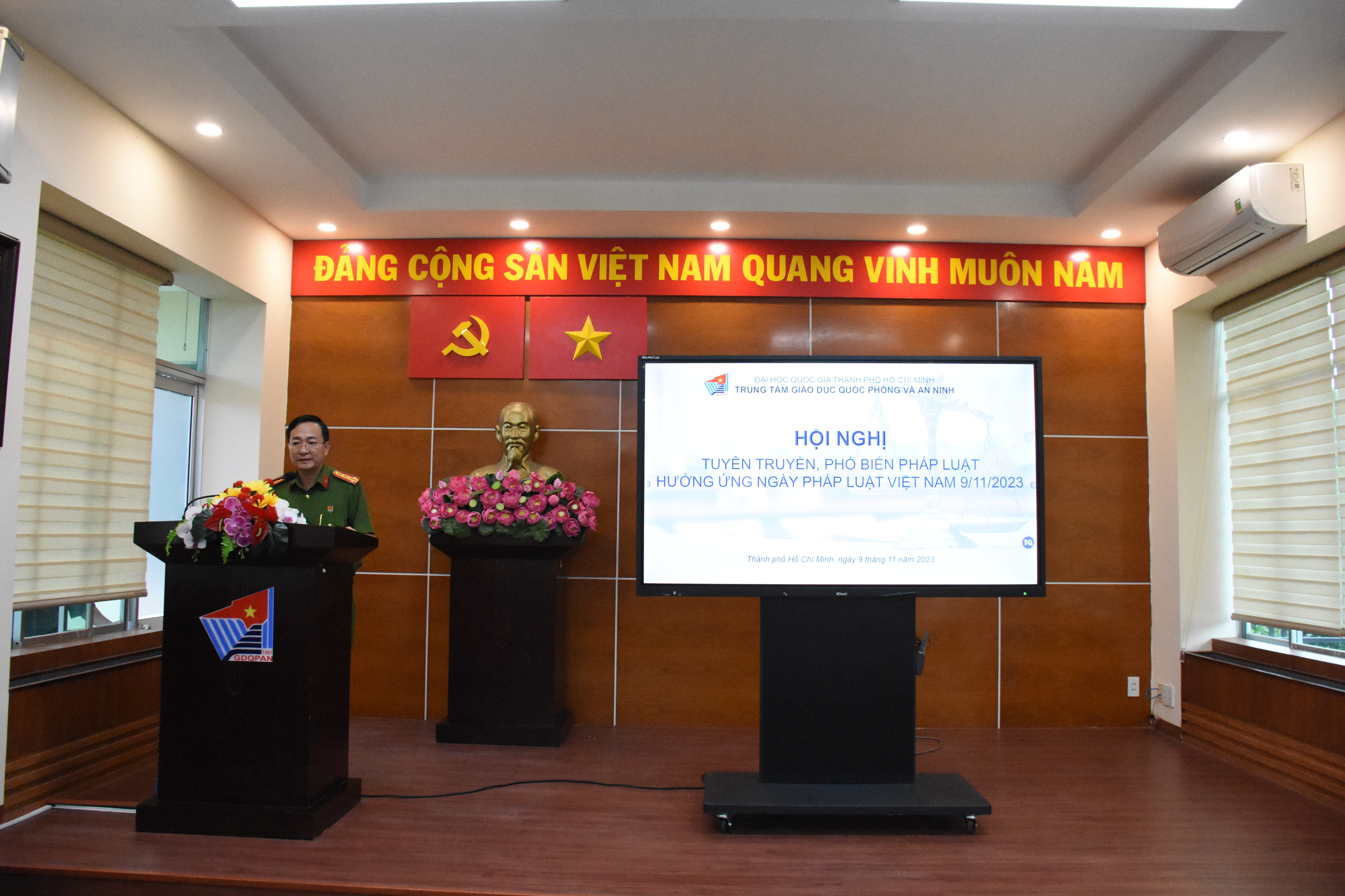 Hội nghị tuyên truyền, phổ biến pháp luật hưởng ứng Ngày Pháp luật Việt Nam 09/11/2023