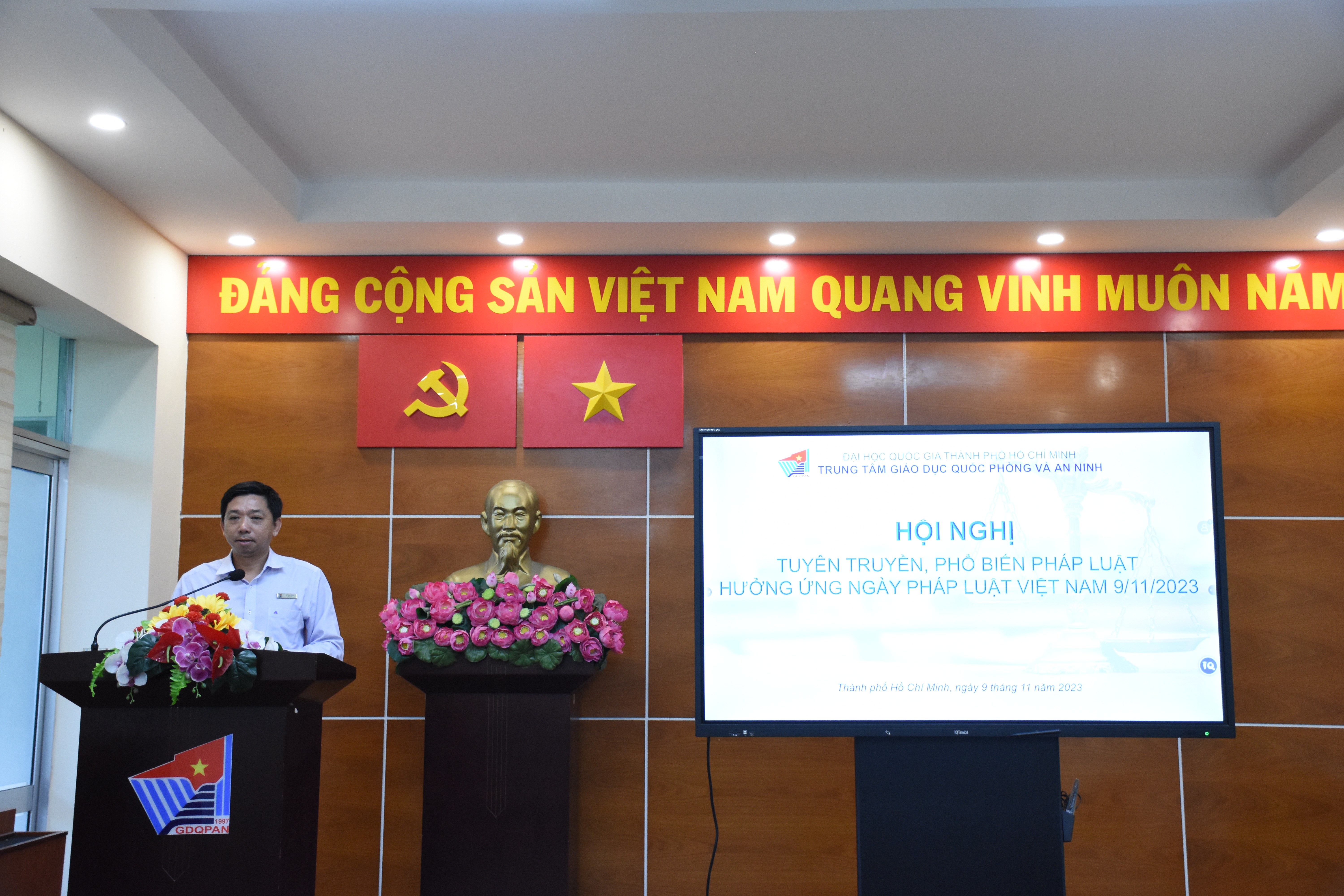 Hội nghị tuyên truyền, phổ biến pháp luật hưởng ứng Ngày Pháp luật Việt Nam 09/11/2023
